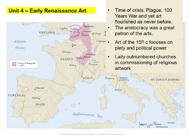 Unit 4 Early Renaissance.$30 (132 pages, 10 days)