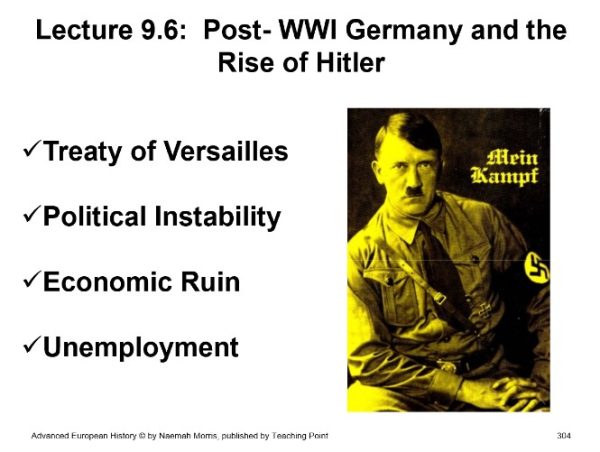 Unit 9: The Inter-War Years and the Rise of Dictators $30 (Total days: 9, pages: 175):