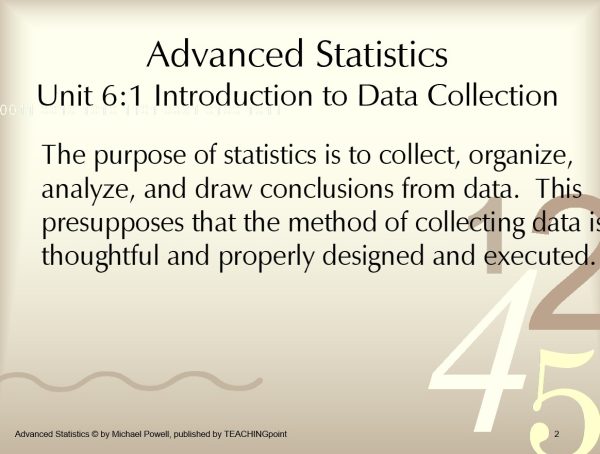 Unit 6 Introduction to Data Collection (Total pages: 173, days: 20):$30